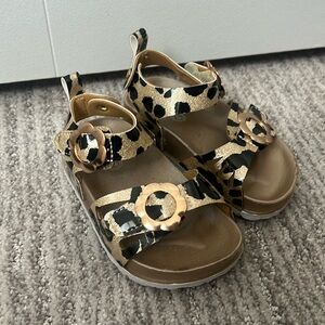 Leopard Toddler Summer Sandles